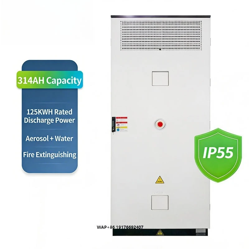 Integrated IP55 261kWh Lithium Battery 50kW 100kWh Industrial and Commercial Energy Storage System