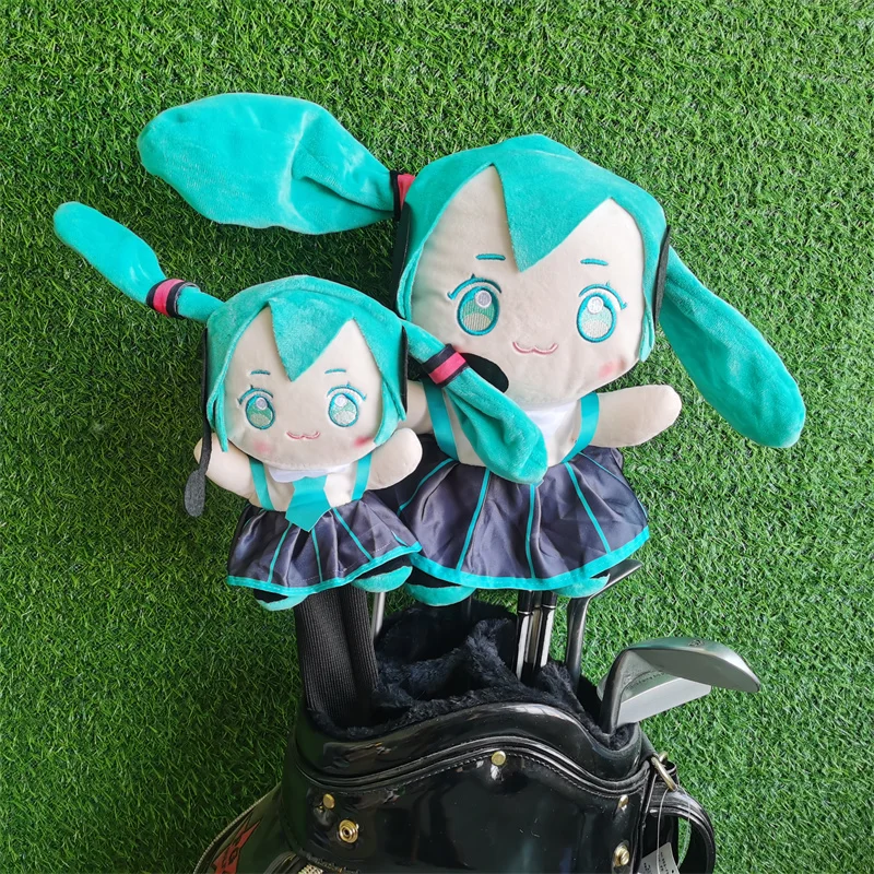 

Miku Golf Driver Headcover Plush Fairway Wood Head Cover Drop Shipping