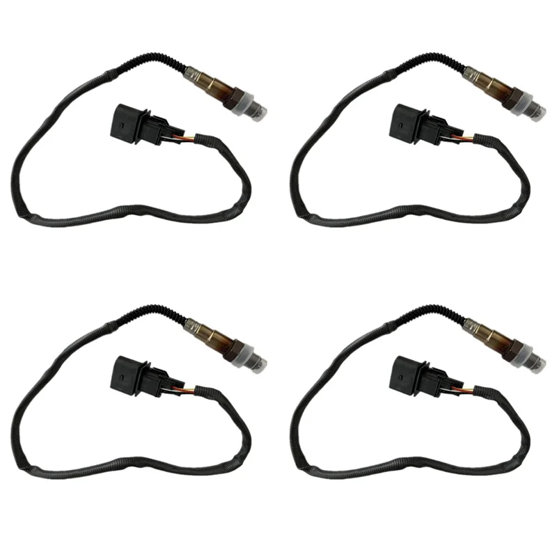 

4X 0258007357 1K0998262H Lambda O2 Oxygen Sensor For TRANSPORTER GOLF MULTIVAN TOURAN TOUAREG POLO-PASSAT 2000-2015-A99D