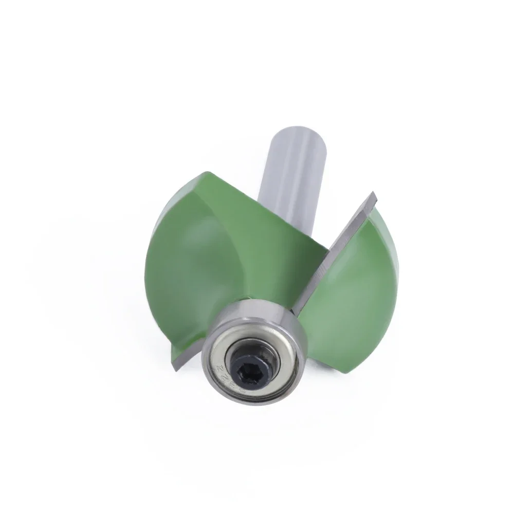 Imagem -05 - Urwof-fresadora de Carboneto de Tungstênio mm de Canto Redondo sobre Router Bit com Rolamento para Madeira Ferramenta de Madeira Mc02023 1pc