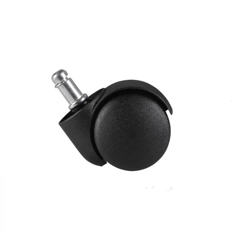 1/2Pcs Chair Wheel Furniture Caster 11mm Screw Swivel Castor Wheels Replace Hardware Trolley Tool for Office / Computer Chairs