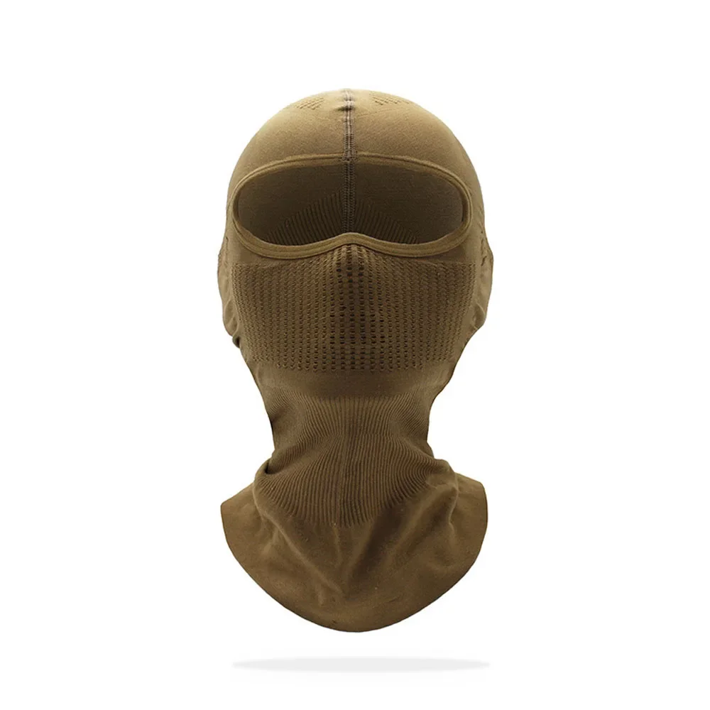 Tactical Outdoor Cycling Helmet Mask Outdoor Sports Neck Protection Sun Protection Seamless Motorcycle Cycling Full Face Mask