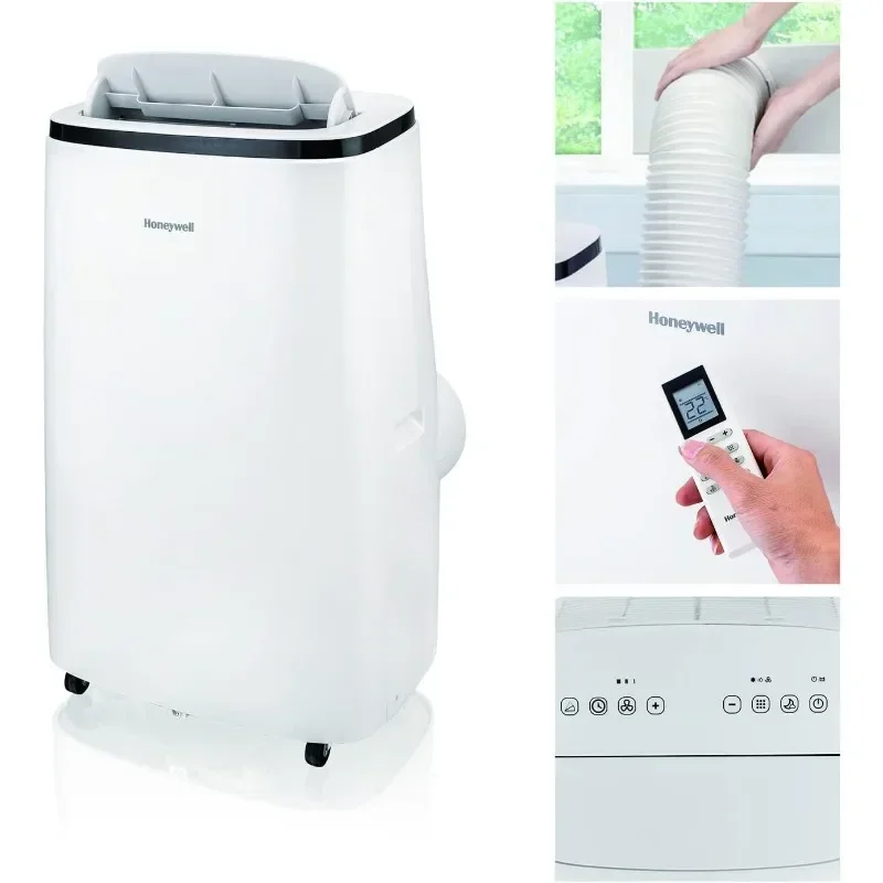 Climatiseur portable pour chambre à coucher, salon, sous-sol, minuterie, deAquarelle, ventilateur et télécommande