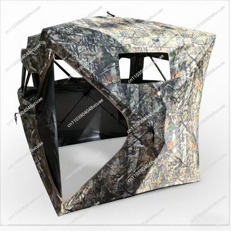 

Cross-border Outdoor Camouflage Camouflage Hunting Bird Watching Tent 270 ° One-way Visual Camping Hunting Tent
