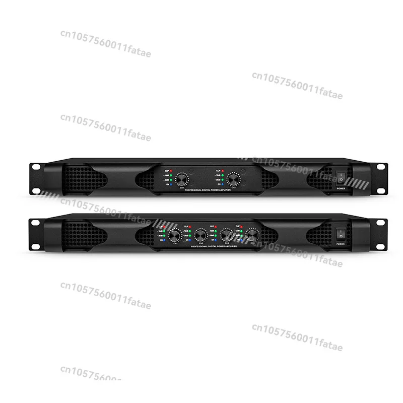 Professional Pure Rear Digital  2 Channel 4 Channel Speaker Power Amplifier