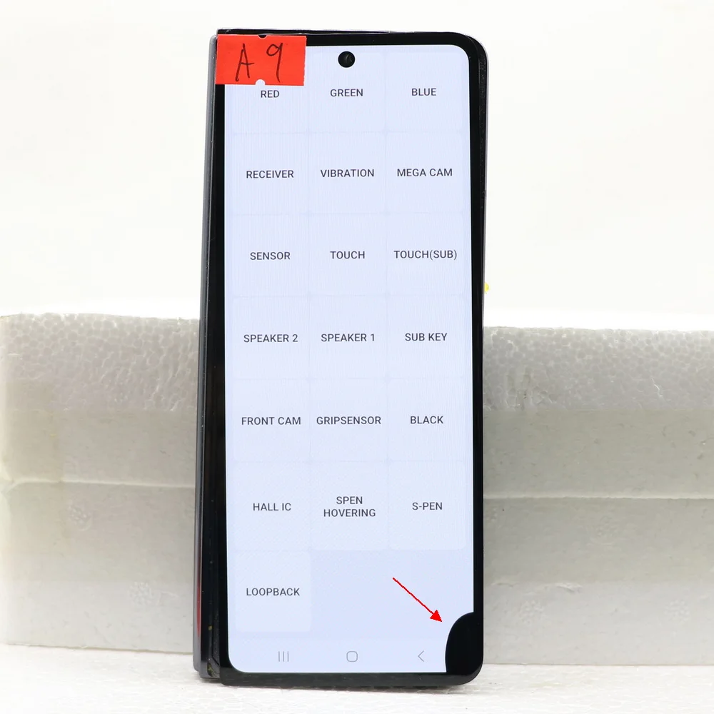 Wyświetlacz AMOLED do Samsung Z Fold5 5G, ekran dotykowy LCD z digitizerem, moduł zamienny do Galaxy Z Fold 5 F946 LCD — zdjęcie produktu 4