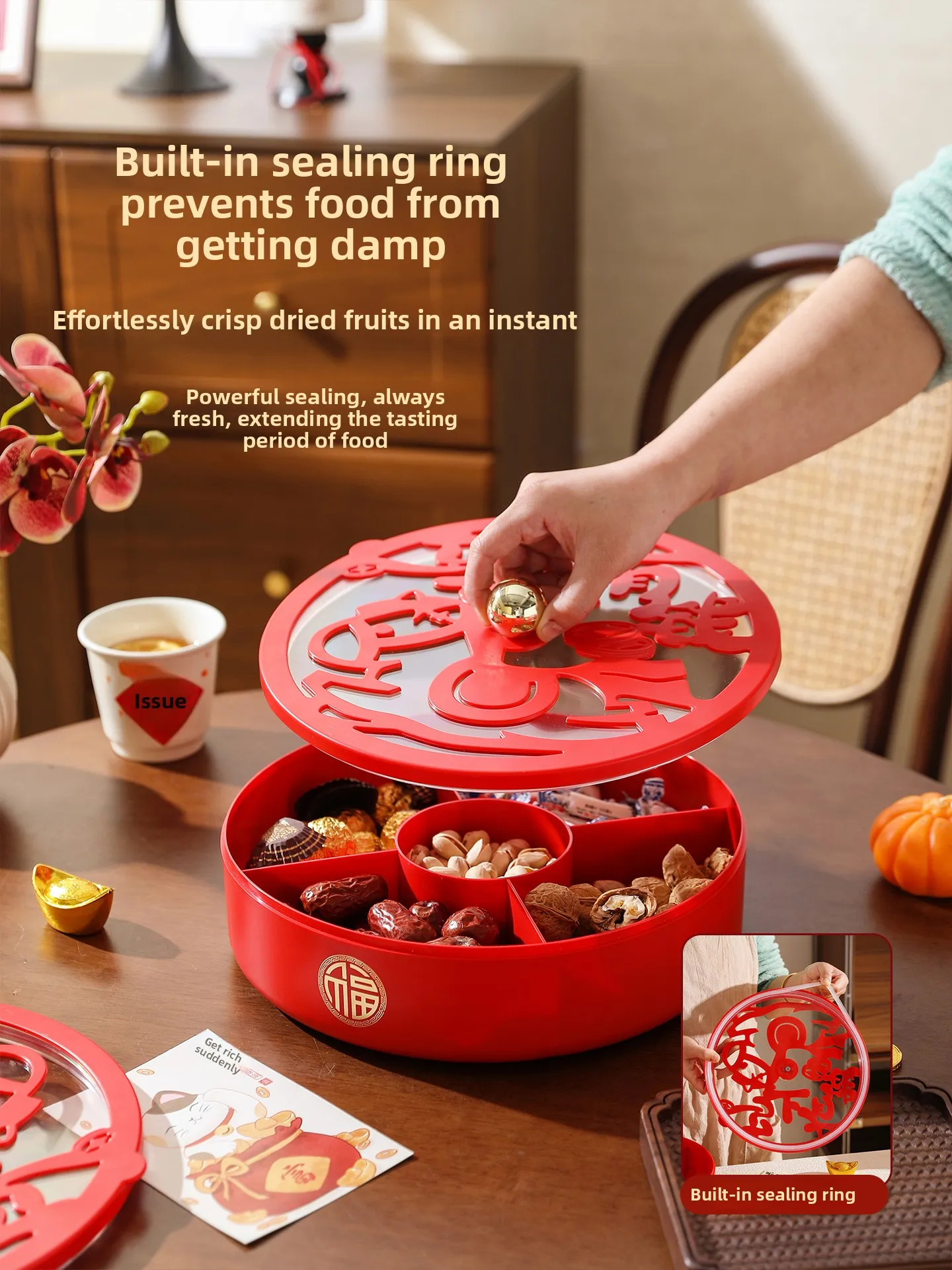 

Декоративная фруктовница для свадебных торжеств, для гостиной, кофейного столика, коробка для хранения сухофруктов, тарелка для закусок и конфет