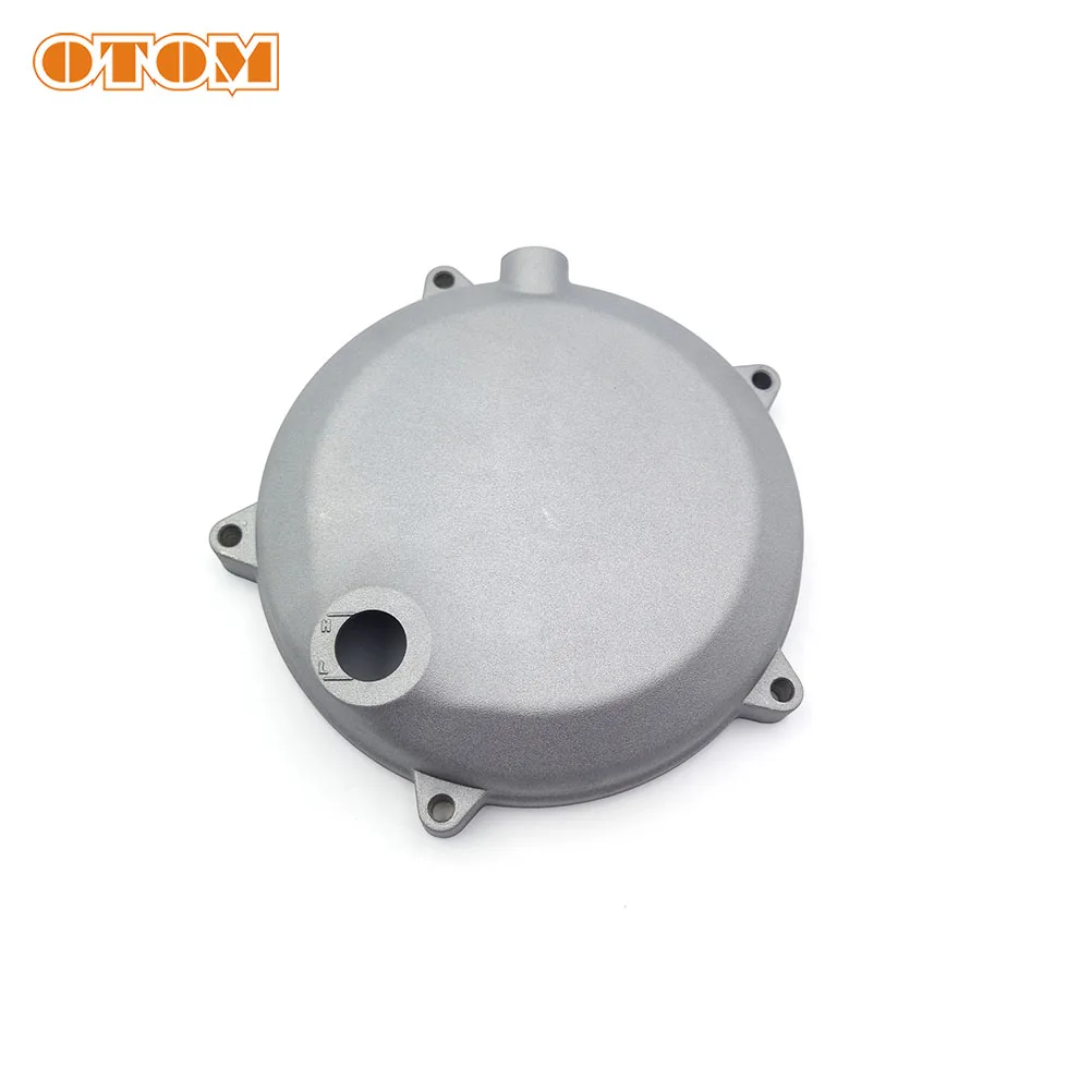 OTOM Motorcycle Clutch Cover Round Lid Protector Guard 450 Thick Cap For ZONGSHEN NC250 NC450 Motocross Engine Accessories Parts