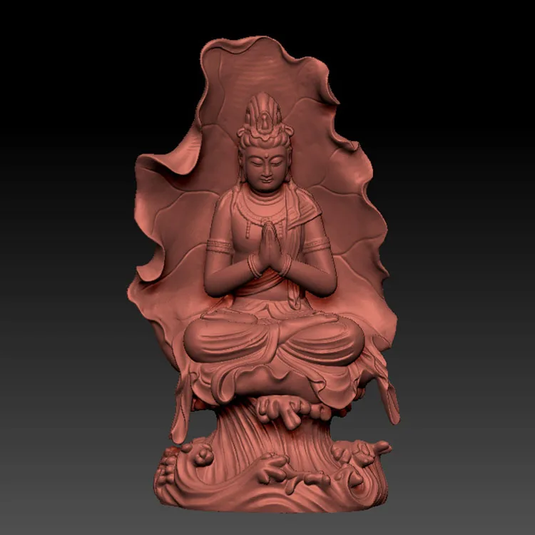 35pcs Buddha 3D Model Avalokitesvara STL Model 3D Carved Figure Sculpture for 3D Printer CNC Router Engraver Carving Printing