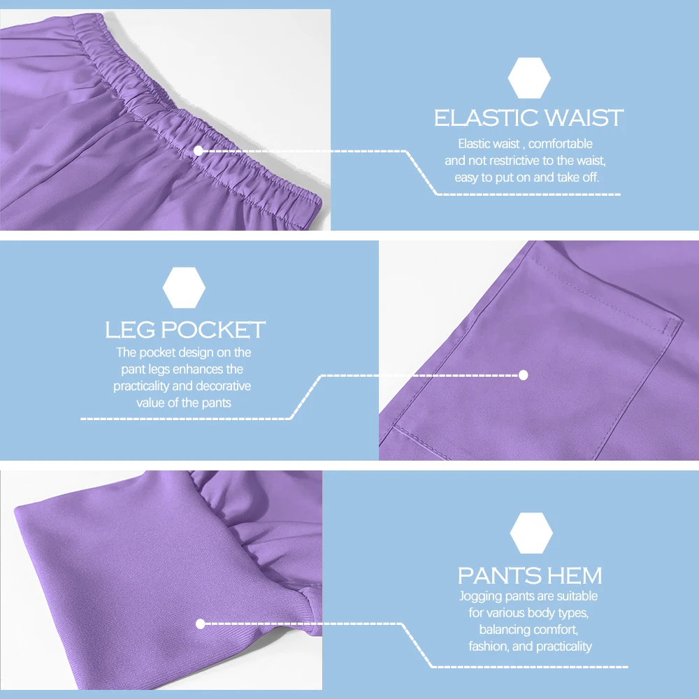 Women Surgical Clothes Scrubs Set Wrinkle-Resistant Clinical Workwear Medical Dentist Uniforms Pockets Top with Pants Soft Suit