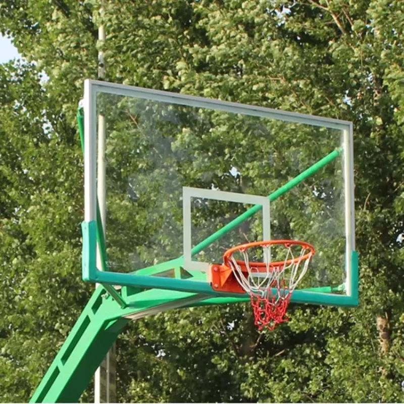 Tempered Glass Basketball Board Fiber Glass Basketball Backboard for Basketball