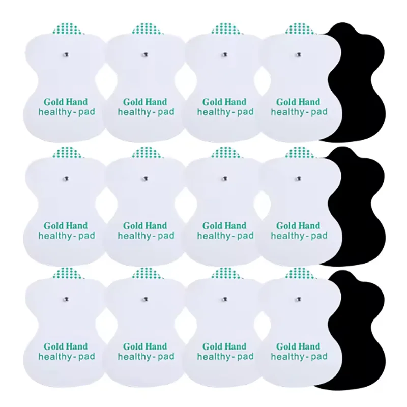 

10/30/50 шт. электродных пластырей для TENS-аппарата, гель для акупунктуры, для электрического EMS-стимулятора мышц, массажер, наклейка