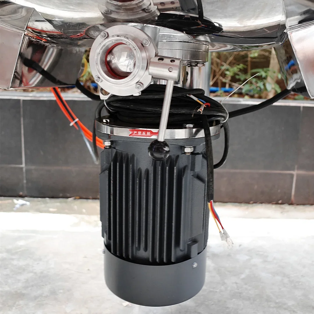 50L Liquid Washing Homogenize Mixing Equipment and Emulsifier Making Mixing tank with Agitator