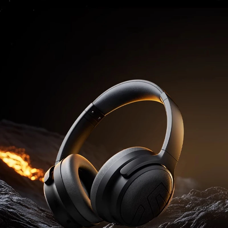 Soundpeats Space Pro Headphone Wireless Bluetooth HiFi HD Battery Life Subwoofer Active Noise Reduction Headsets Game Earphones