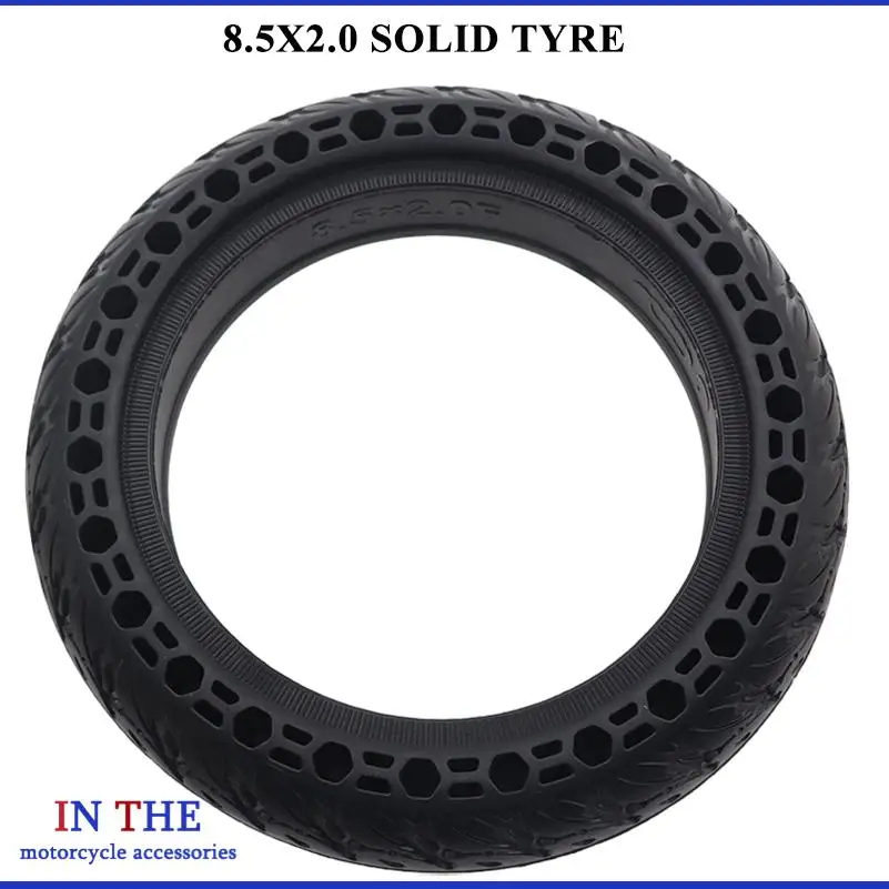 8.5X2.0 Electric Scooter Tyre Rubber Solid Tires 8.5 Inch For Xiao*mi M365/Pro/Pro2 Practical Parts Accessories Hot