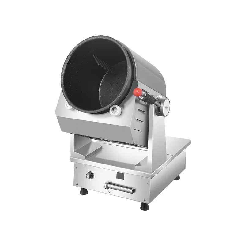 Smart Commercial Kitchen 360 Drum Rolling Type Cooking Machine Electric Automatic Cook Robot
