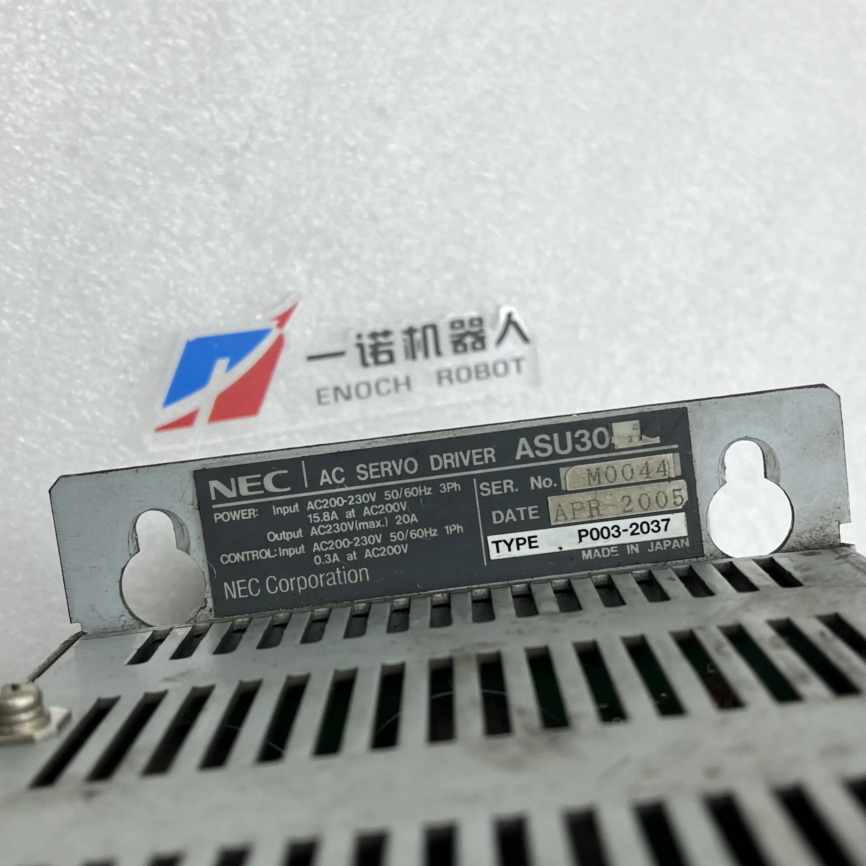 Teste em boas condições servo Drive ASU30 P003-2037