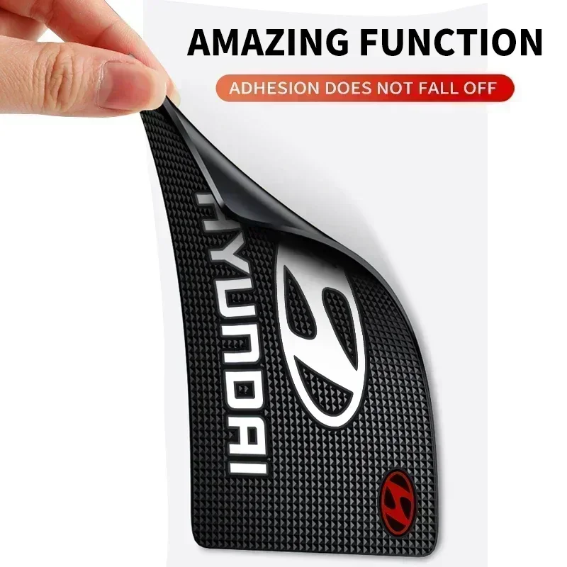 Car Dashboard Anti Slip Mat Car Interior Accessories For Hyundai i10 Elantra Getz Sonata XG Terracan Tucson Coupe Trajet Matrix