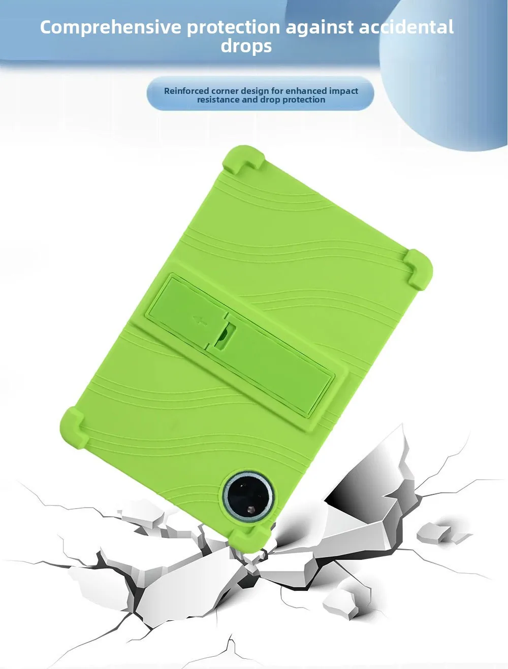 FÜR DOOGEE U11 U11 Pro Hülle 11 Zoll Silikon stoßfeste Standabdeckung kinderfreundlicher Fallschutz – Detail 8