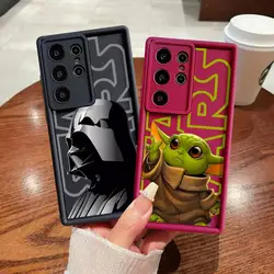 Stars Wars Cool Phone Case for Samsung Galaxy S24 Ultra S23 S20 S21 Plus S22 Ultra S20 FE Soft Silicone Shockproof funda