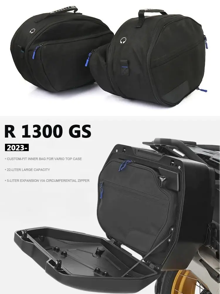 Für BMW R1300GS R1300GS 2023 2024 2025 Motorrad Top Case Innere Tasche Liner Organizer Gepäck Lagerung Taschen Satteltasche