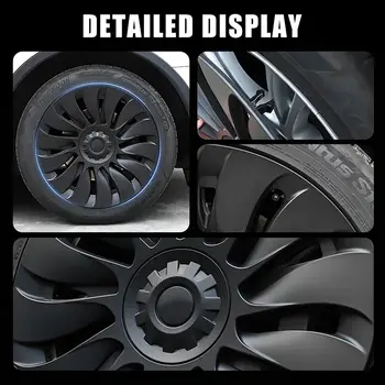 8 best sales Nắp chụp mâm xe Tesla - №5