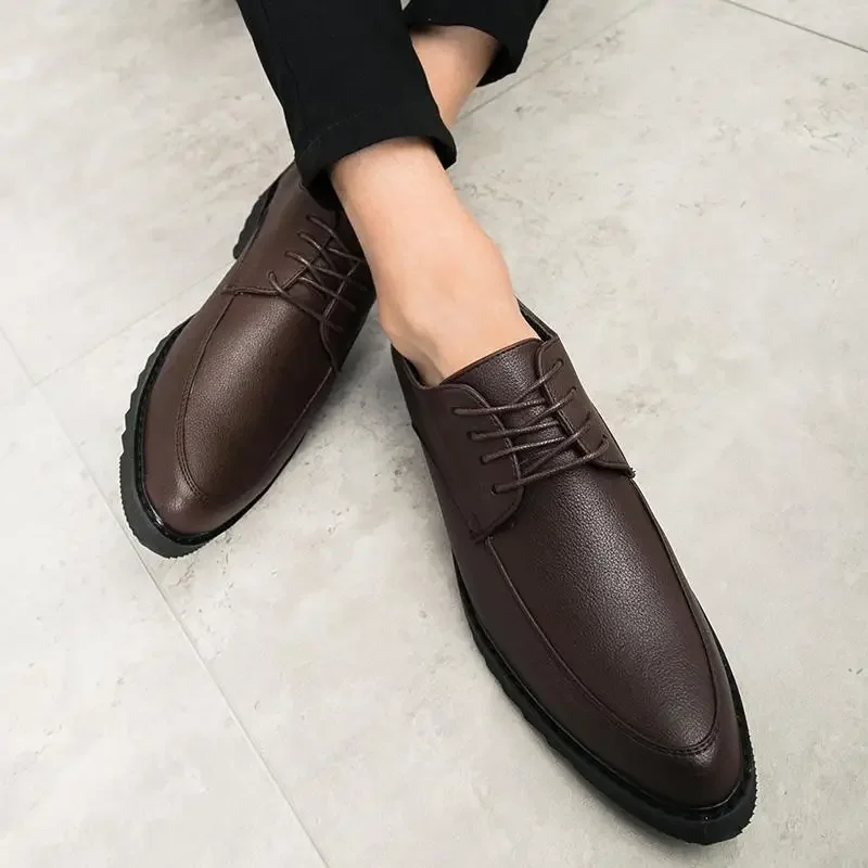 

Fashion Men's Formal Wear Handmade Luxury Oxford Men's Boys Elegant Party Shoes