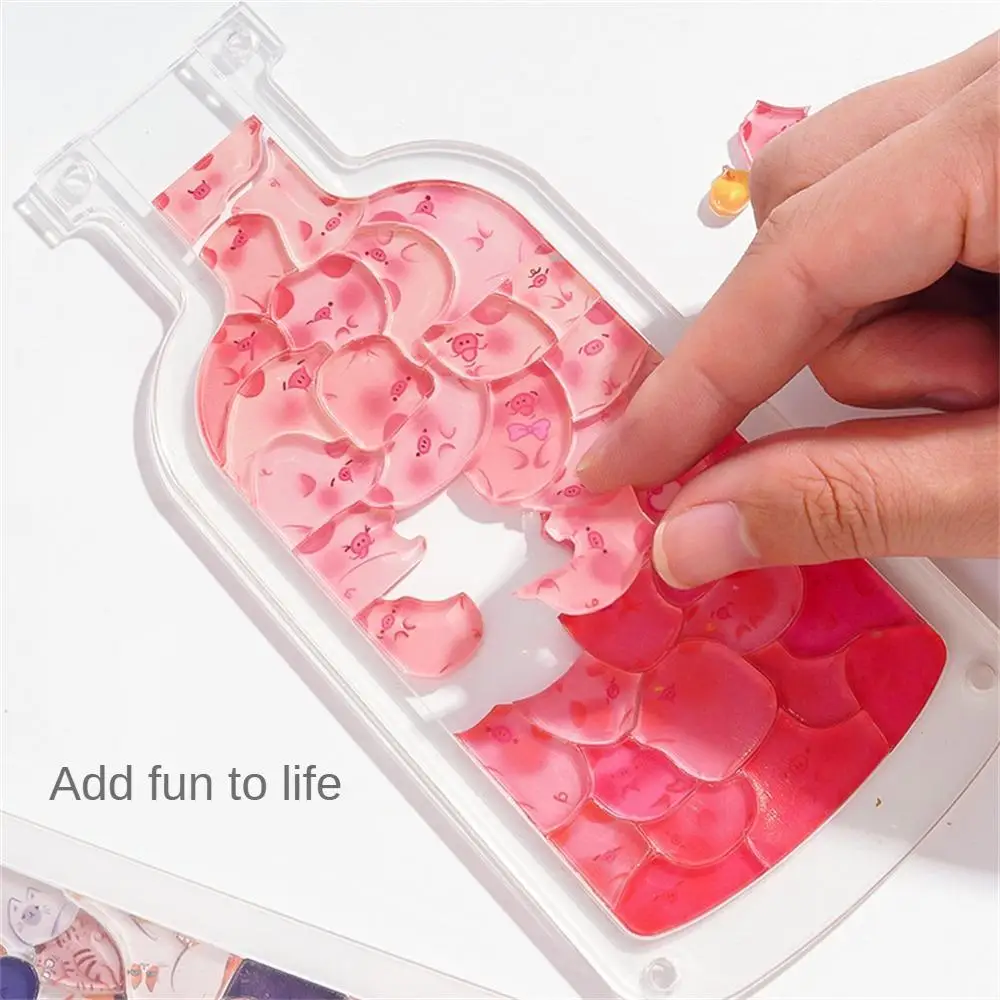 Puzzle Drifting Bottle Puzzle Animal Puzzle Creative Creative Puzzle Three-dimensional Puzzle Floating Bottle Puzzle