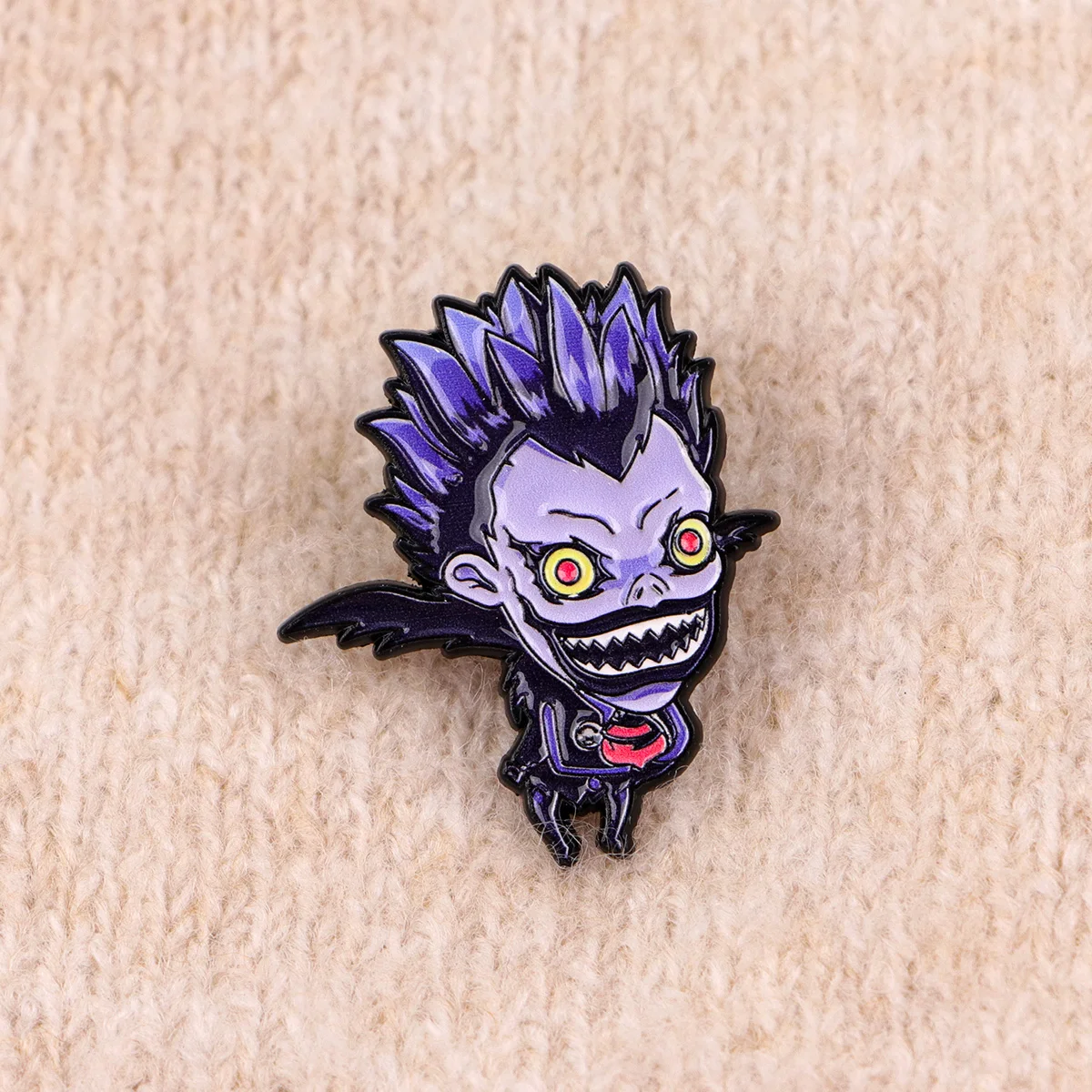 Anime L Killer Emaille-Pins, lustige Figuren-Broschen für Rucksäcke, Hüte, Reversnadeln, Abzeichen für Fans, Geschenke, Cosplay-Zubehör