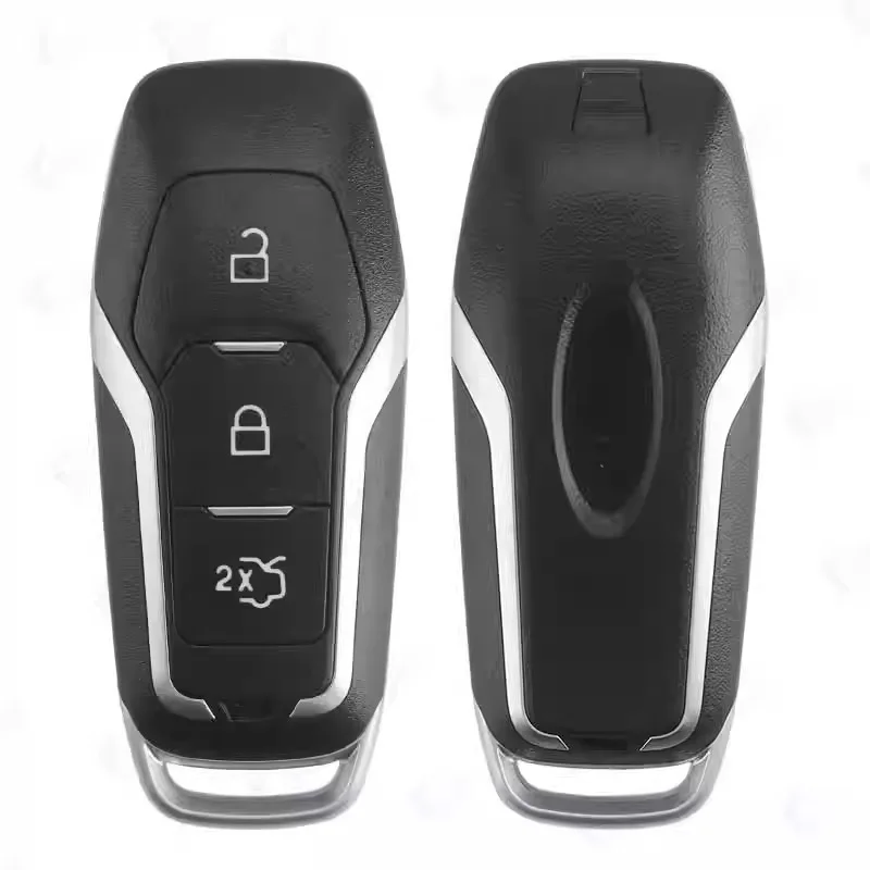 

3 Button Smart Remote Car Key Shell Case Fob Auto Keyless Go For Ford Fusion Explorer Edge Mustang Mondeo Kuka 2013-2018 2pcs