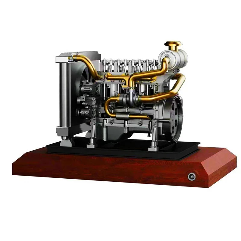 Diesel Engine Model, Metal Assembly, Can Start Mini Mechanical Assembly Toy Hot sales