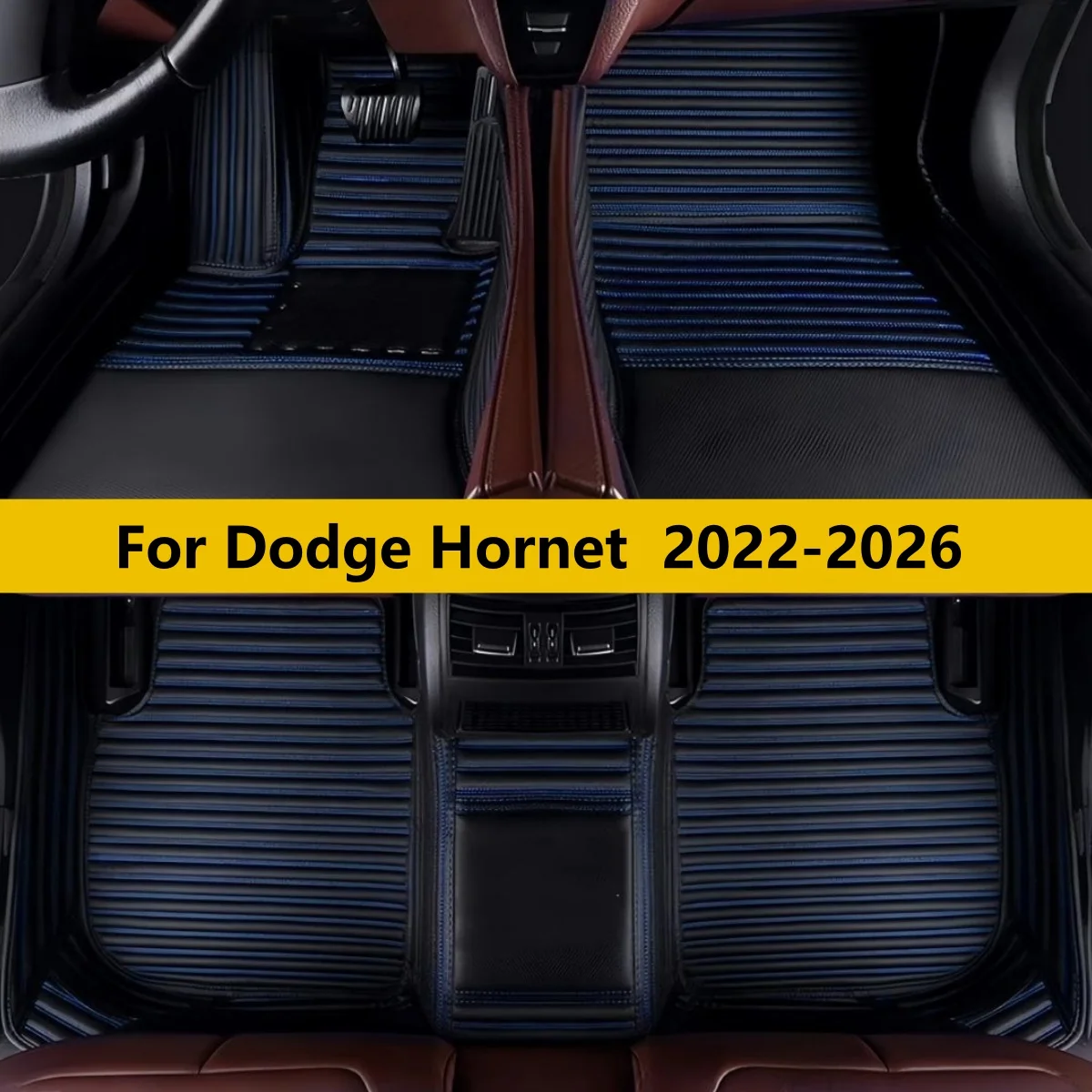 

Индивидуальные автомобильные коврики для Dodge Hornet 2022-2026: полный комплект, защита от грязи, ковровые покрытия, коврики для ног, коврики-накладки