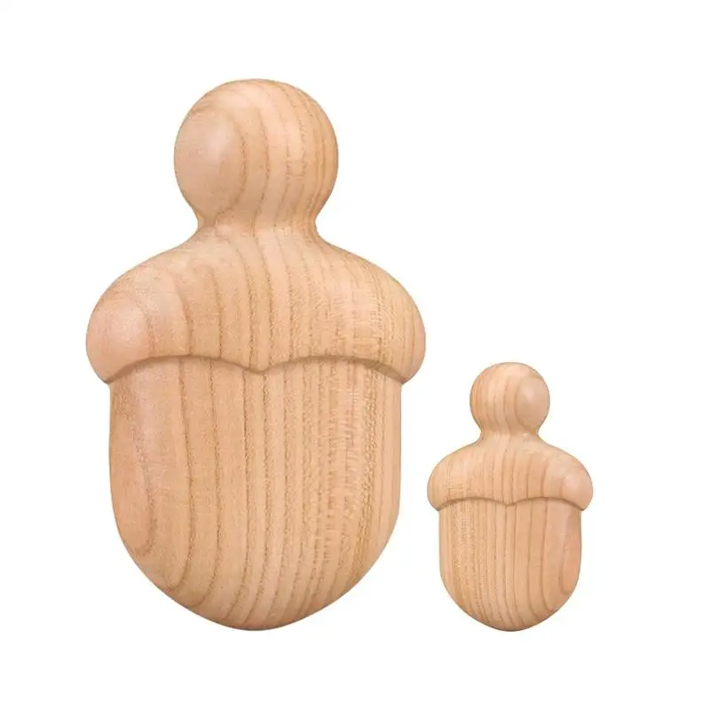 

Teether Sensory Toy Safe Kids Wooden Toys Natural Wooden Teether Pendant DIY Pendant Decoration For Make Beautiful Decor