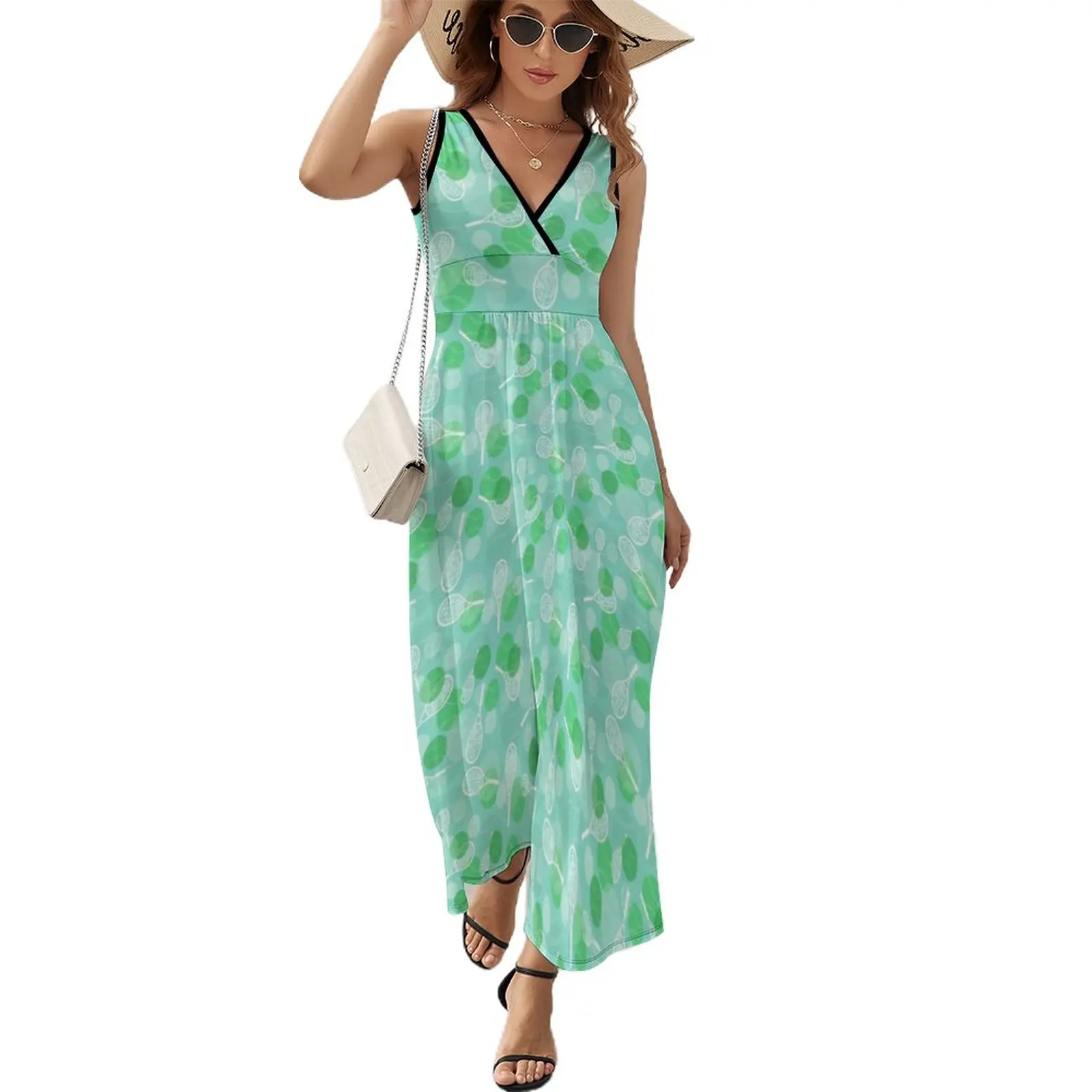 

Tennis Anyone Sleeveless Dress Women's dress women's luxury party dress cocktail dresses