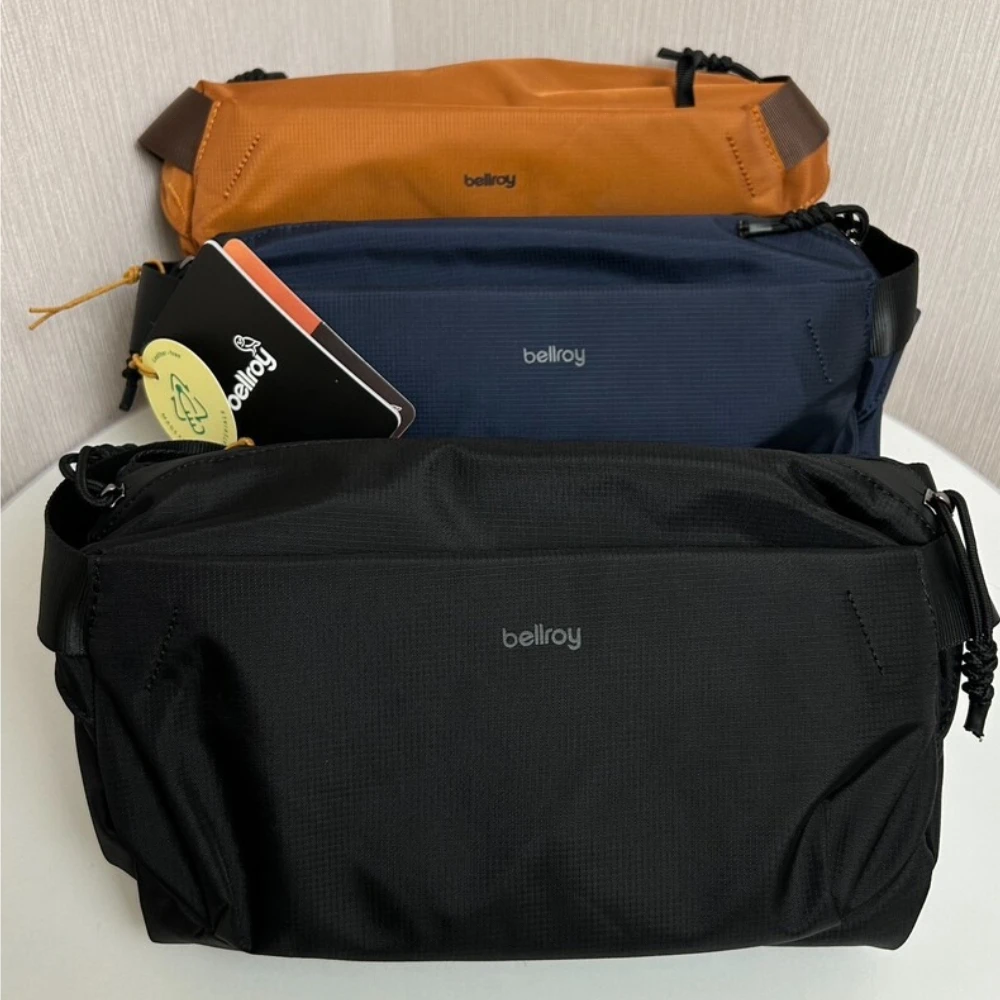 Bellroy Venture Sling Bag 9L Men Large Capacity Waterproof Crossbody Bag Outdoor Explorer Cycling Sports Functional Shoulder Bag