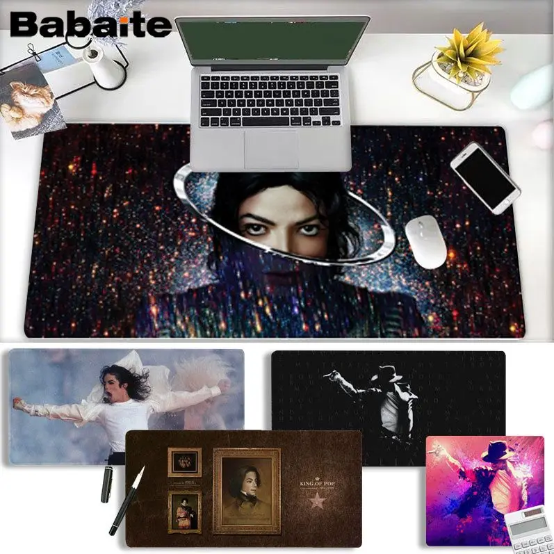 Michael Jackson My Favorite Gaming Player Desk Laptop Rubber Mouse Mat Size For CSGO Game Player Desktop PC Computer Laptop