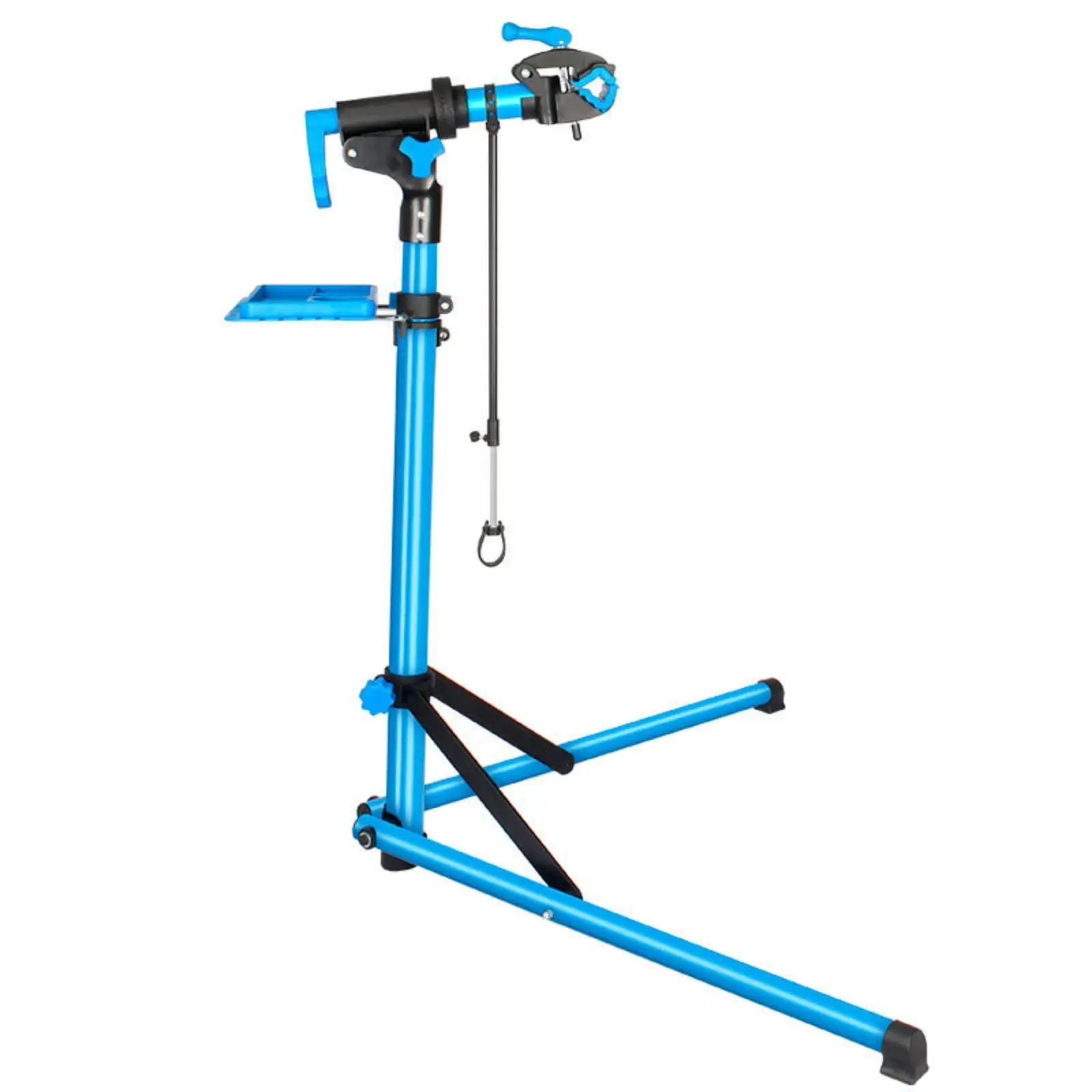 foldable-bike-repair-stand-easy-storage-aluminum-bike-repair-stand-with-tool-tray-compact-long-lasting-for-cyclists