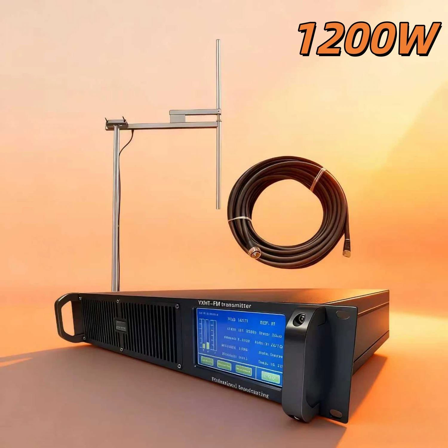 

TC- Multi-Alert YXHT 1.2KW FM Transmitter for Natural & Man-Made Disaster Emergency Alert Systems