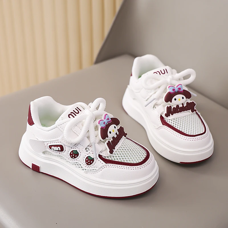

Новые высококачественные низкие кроссовки Melody Single-net Cartoon для студентов, летние противоскользящие, дышащие и детские с круглым носком