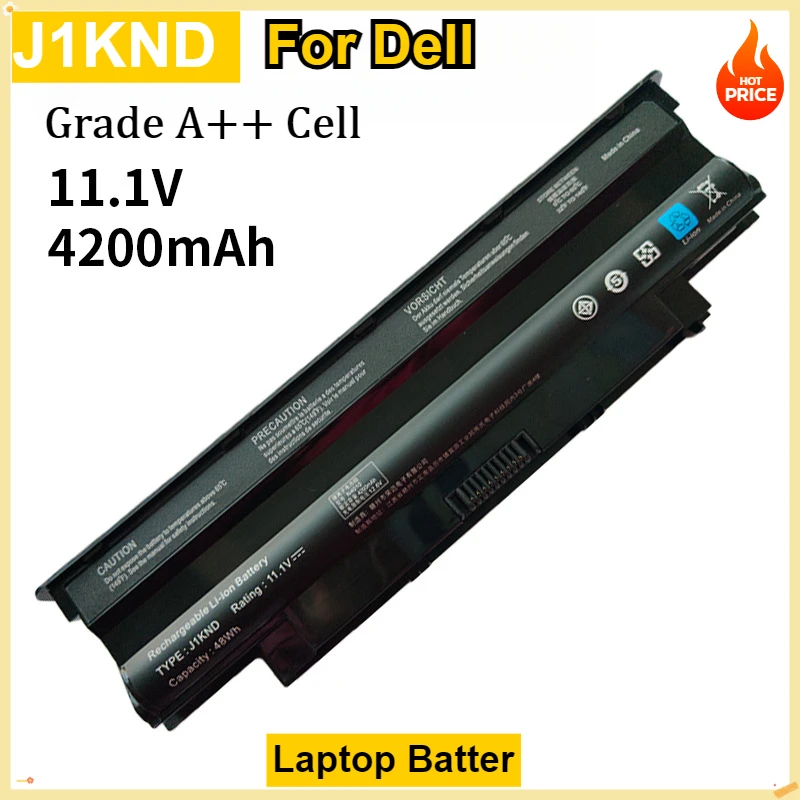 

J1KND Laptop Battery for Dell Inspiron 13R N3010 N3110 14R N4010 N4050 15R N5010 N5110 N5030 17R N7010 N7110 4T7JN W7H3N 04YRJH