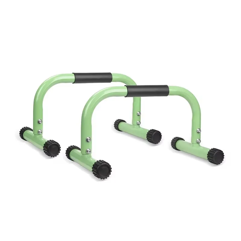 

Pushing upward, 14-inch high-steel heavy-duty aerobics parallel bar