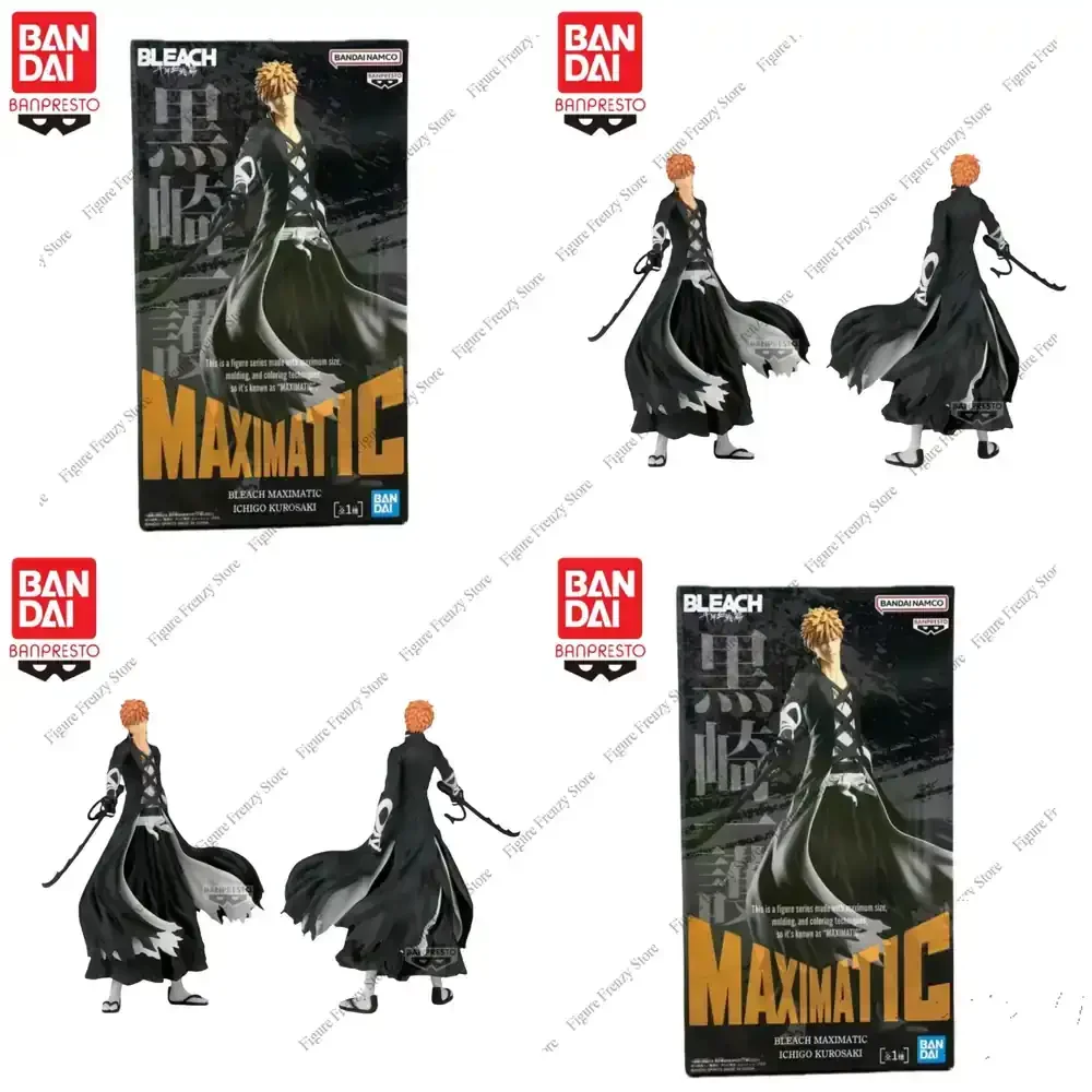 

Special Offer In Stock 100% Original Bandai Banpresto Bleach Maximatic Kurosaki Ichigo PVC Statue Collection Mol Toys for