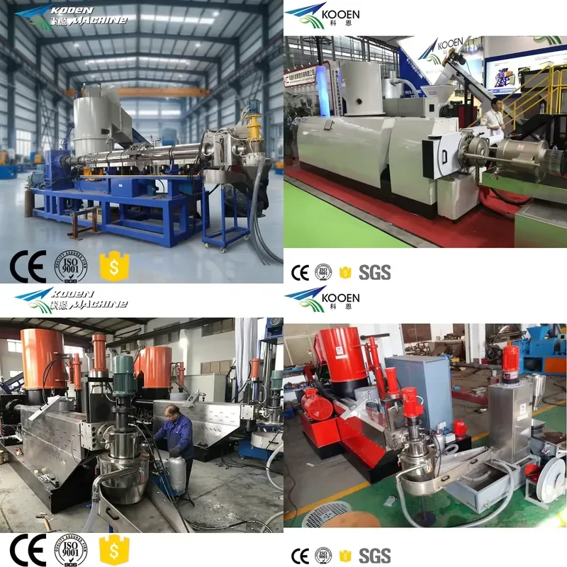 Pe pp Pet Plastic Pellet Making Machine Plastic Pellet Extruder Machine Plastic Pelletizing Machine