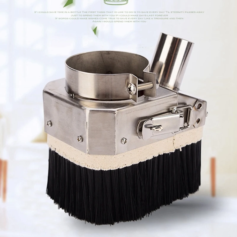 1Mx80mm Brush Vacuum Cleaner Dust Hood Brush Dust Hood Brush For CNC Router For Spindle Motor