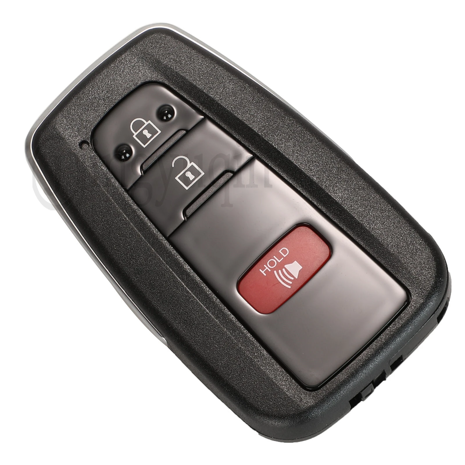 jingyuqin 2+1 Buttons Smart Key Case Shell Suitable For Toyota Camry RAV4 Corolla C-HR 2019 Car Remote  Key Cover Car Styling