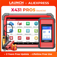 New Launch X431 PRO5 SmartLink J2534 Programming Auto Car Diagnostic Tools OBD 2 Scanner Diagnosis Automotive Tool X-431 V+ PRO3