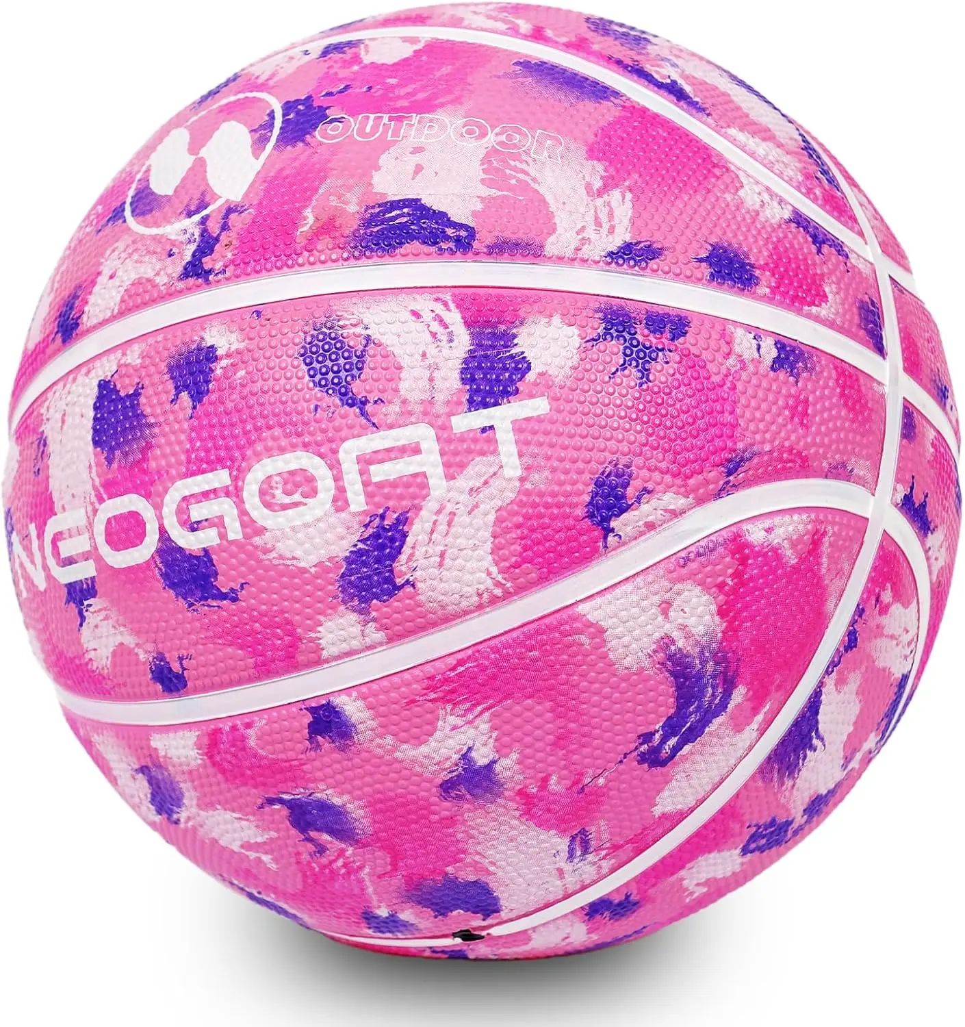 

Kids Basketball Size 3/4/5, 22/25.5/27.5", Thickened Rubber, Indoor Outdoor Play, Gift for Boys Girls