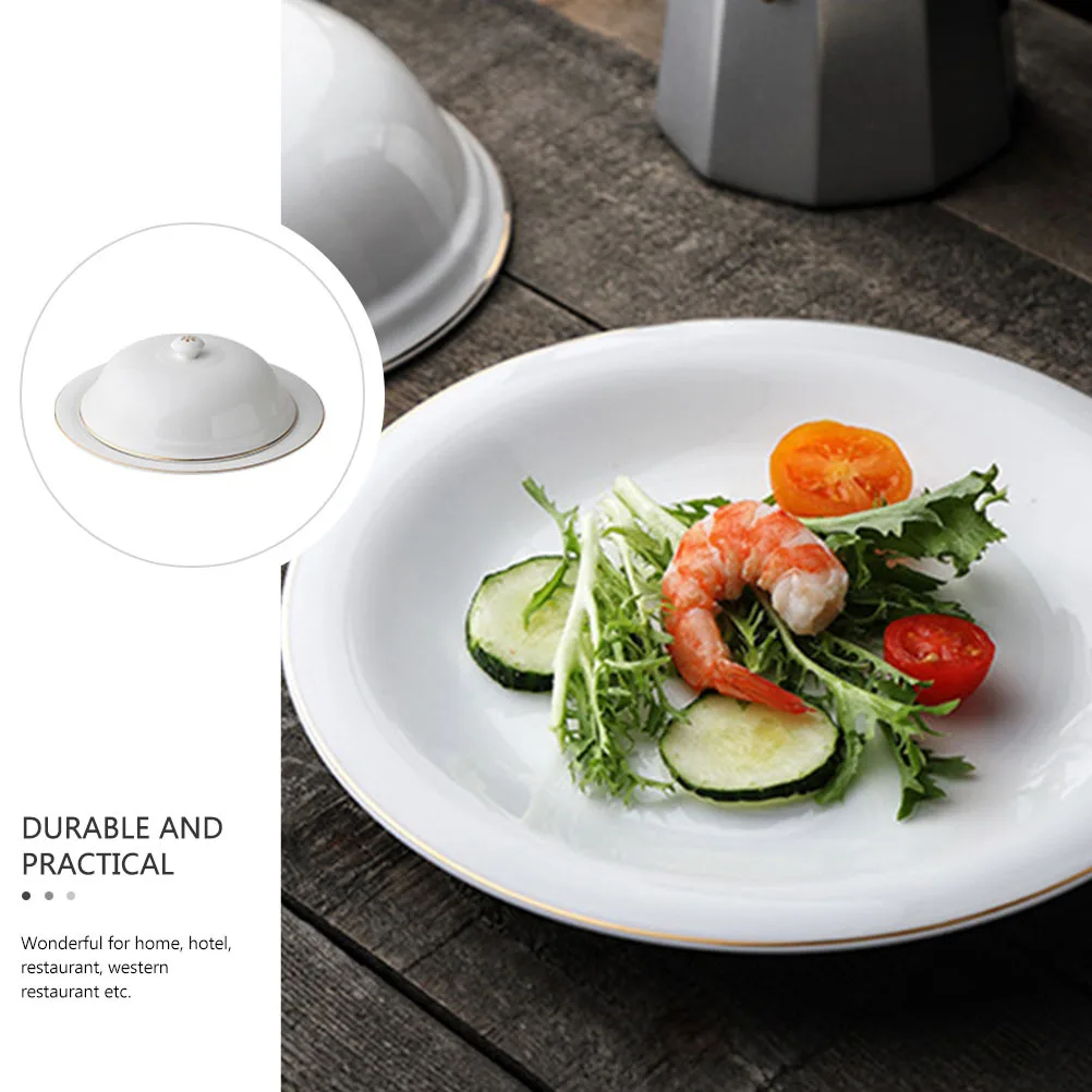 

1Set Premium Ceramic Plate Kitchen Steak Food Storage Tray Western Style Serving Dessert Pastry Dish Steak Plate