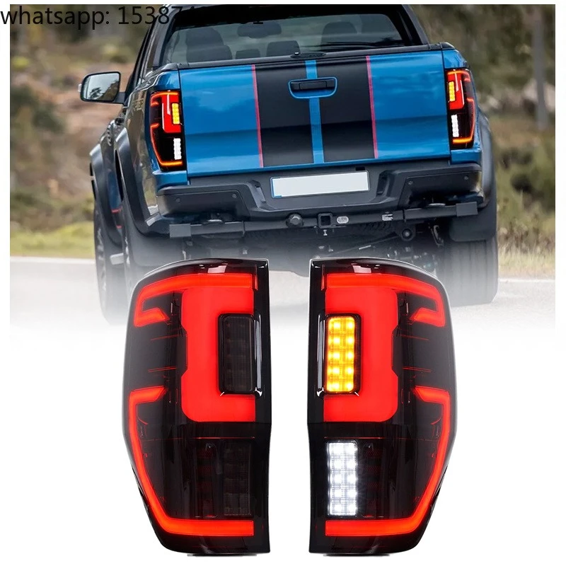 For New LED REAR LIGHT Assembly with Welcome Start Animation & Sequential Turn Signals Plug+Play for Ranger T6 T7 T8 2012-2021