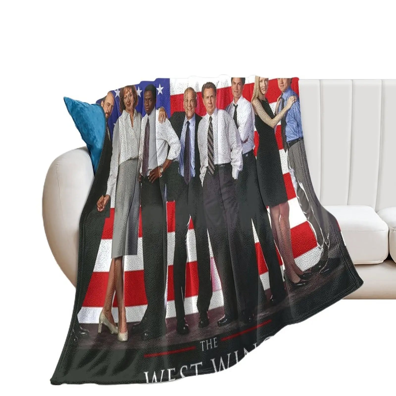 The West Wing Cast Throw Blanket Luxury Brand Comforter decorative Blankets